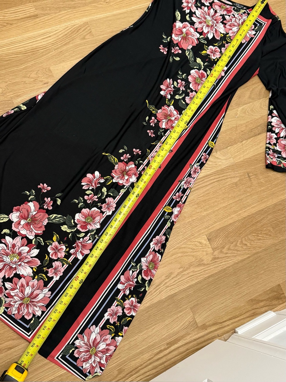 NWOT - Venus One-Shoulder Floral Maxi Dress - Picture 9 of 11